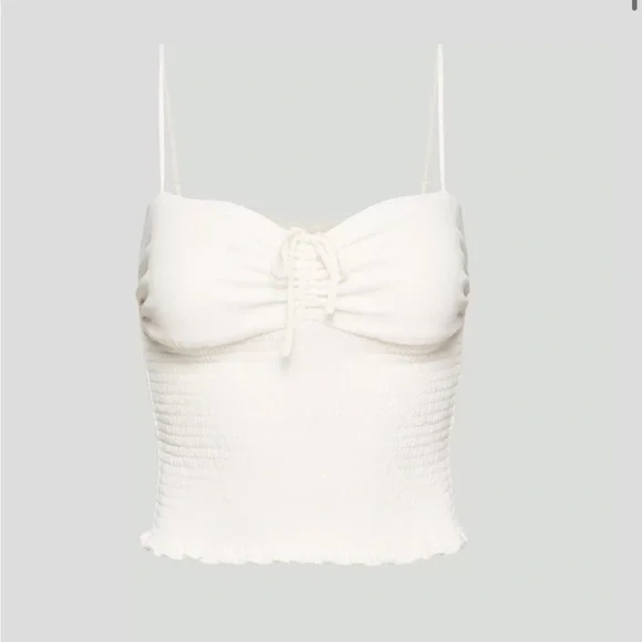 White Artizia Tank, S - Picture 1 of 10